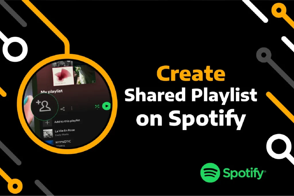 feature image of how to make a collaborative playlist on spotify