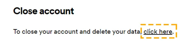 delete spotify account