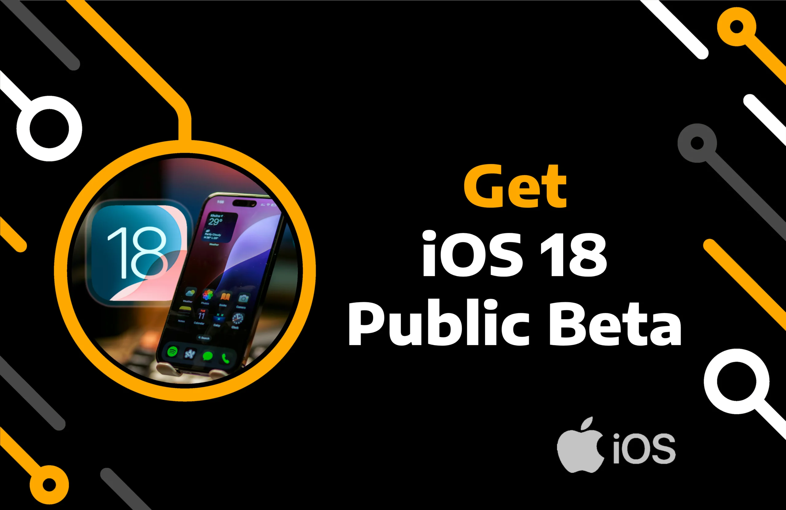 feature image of how to get the ios 18 beta