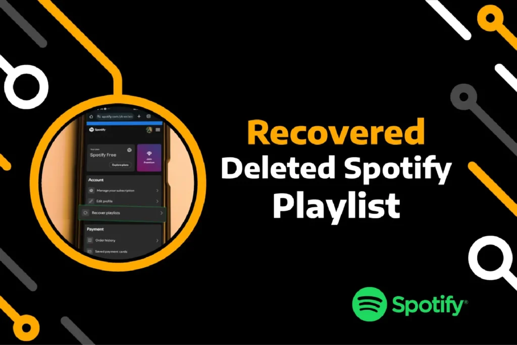 feature image of recover spotify playlist