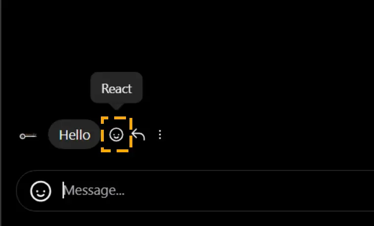 chat in message app