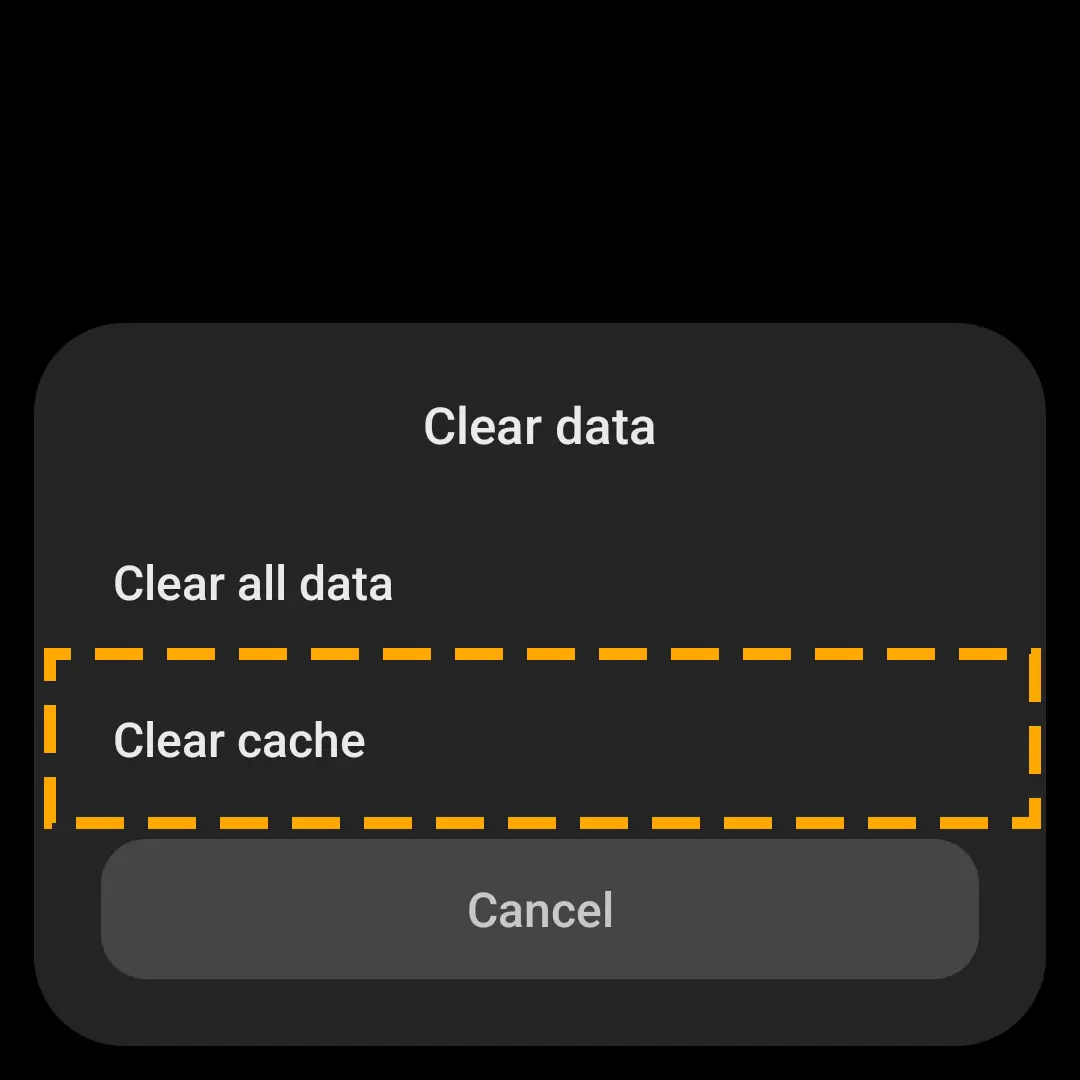 clear cache for instagram app