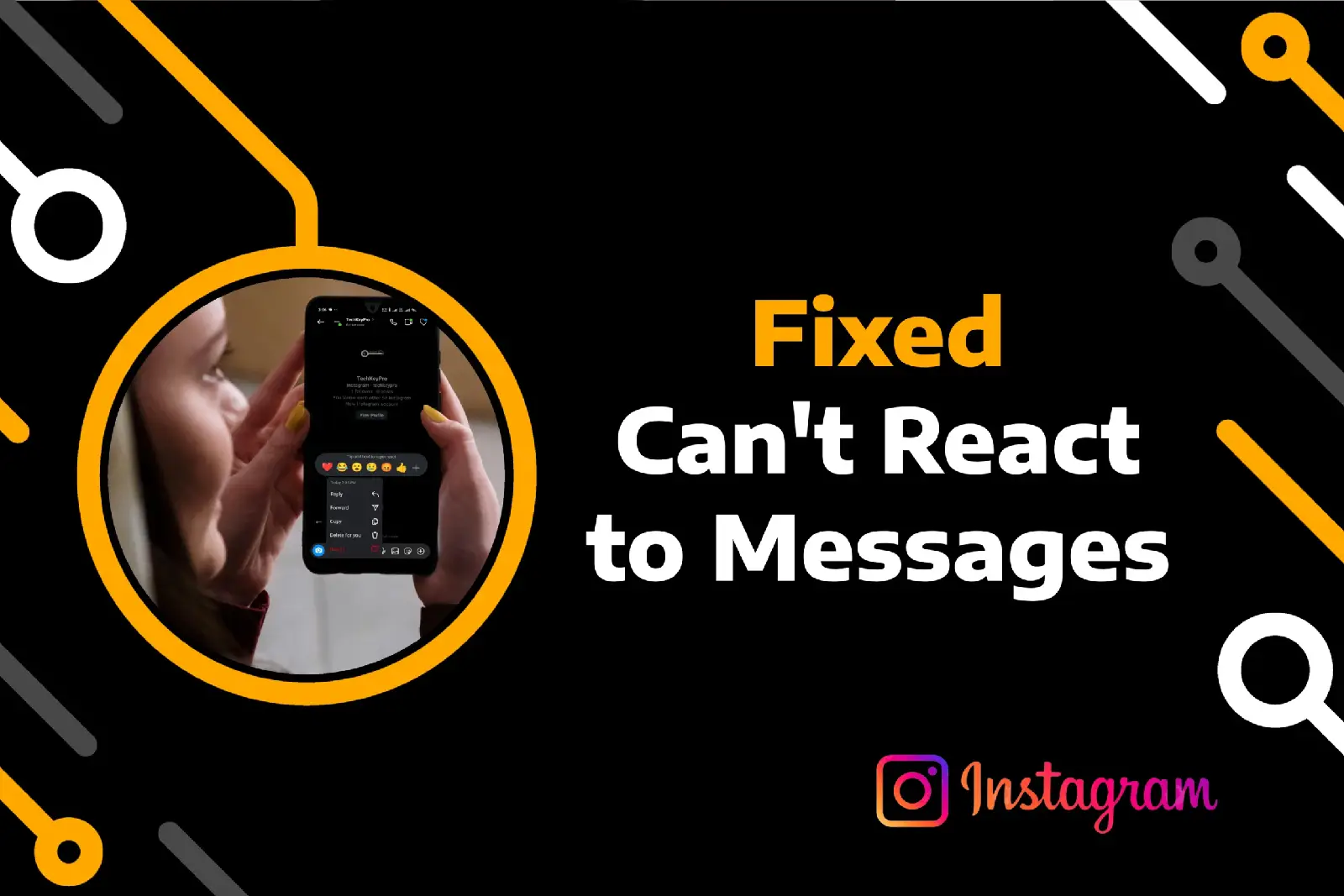 feature image of how to react to messages on instagram