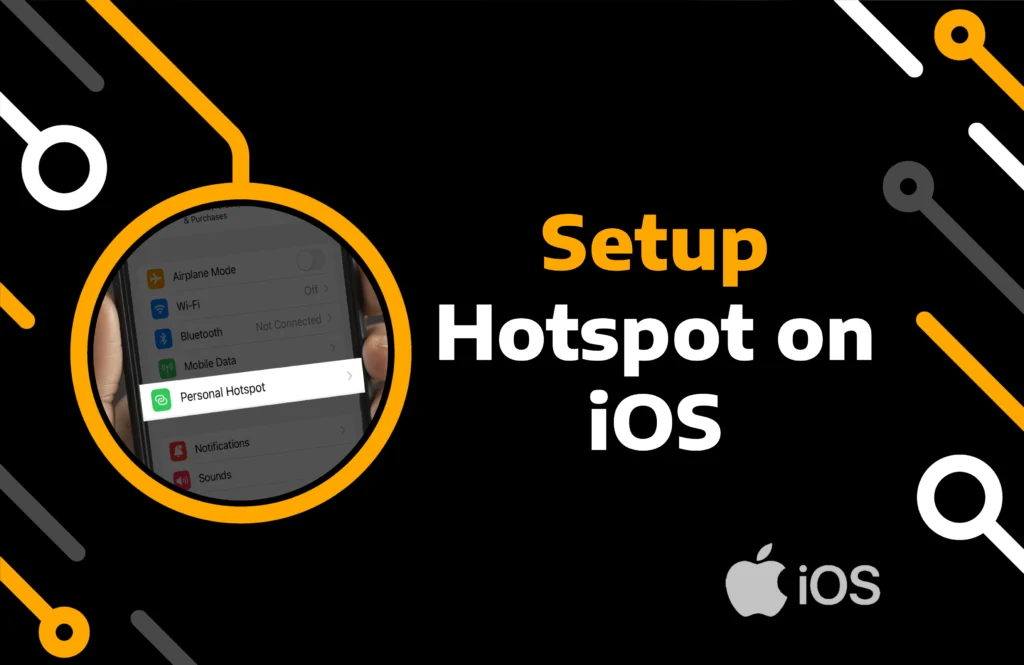 feature image of how to set up hotspot on iphone