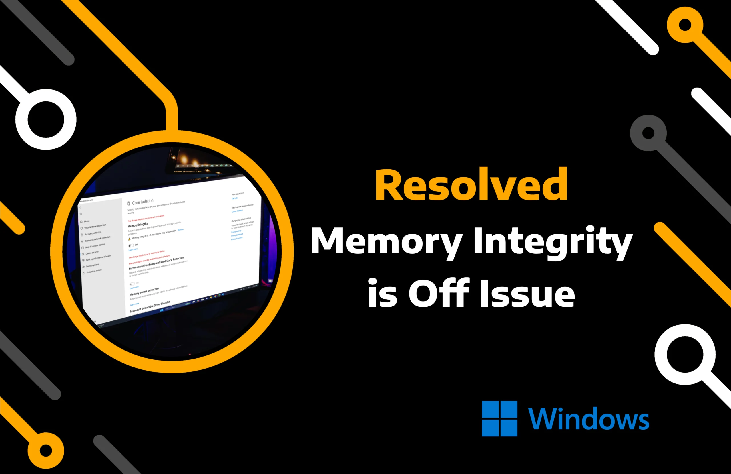 feature image of memory Integrity is off