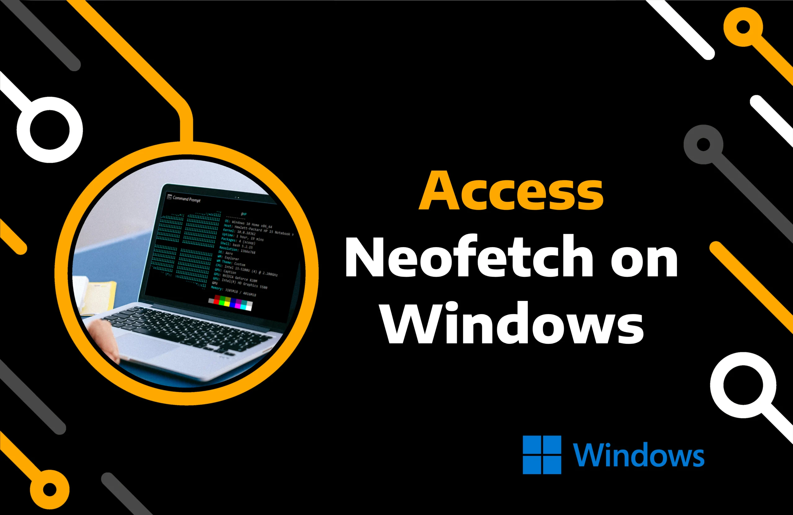 feature image of neofetch windows