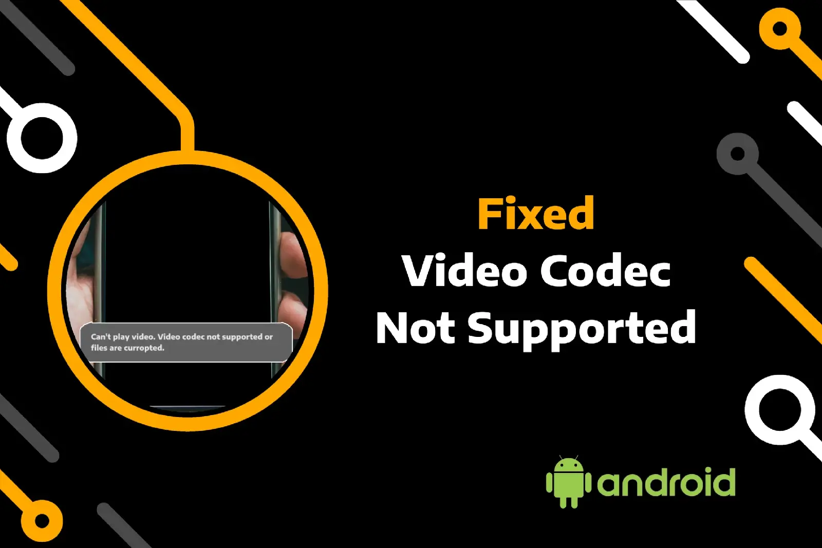 feature image of video codec not supported