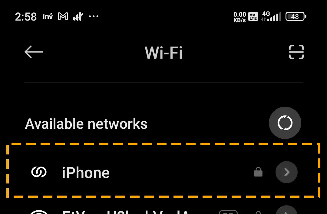 iphone wifi hotspot