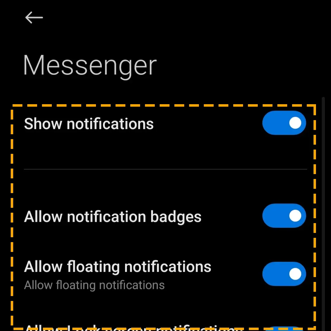 messenger notifications