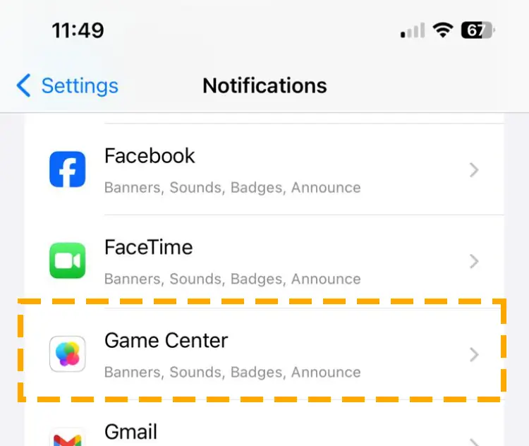 select to enable notifications