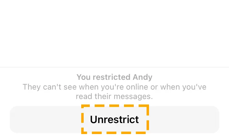 unrestrict chat