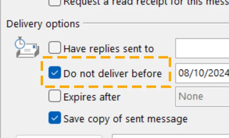 check do no deliver before option