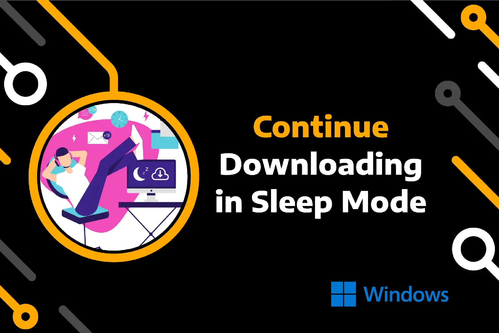feature image of do downloads continue in sleep mode