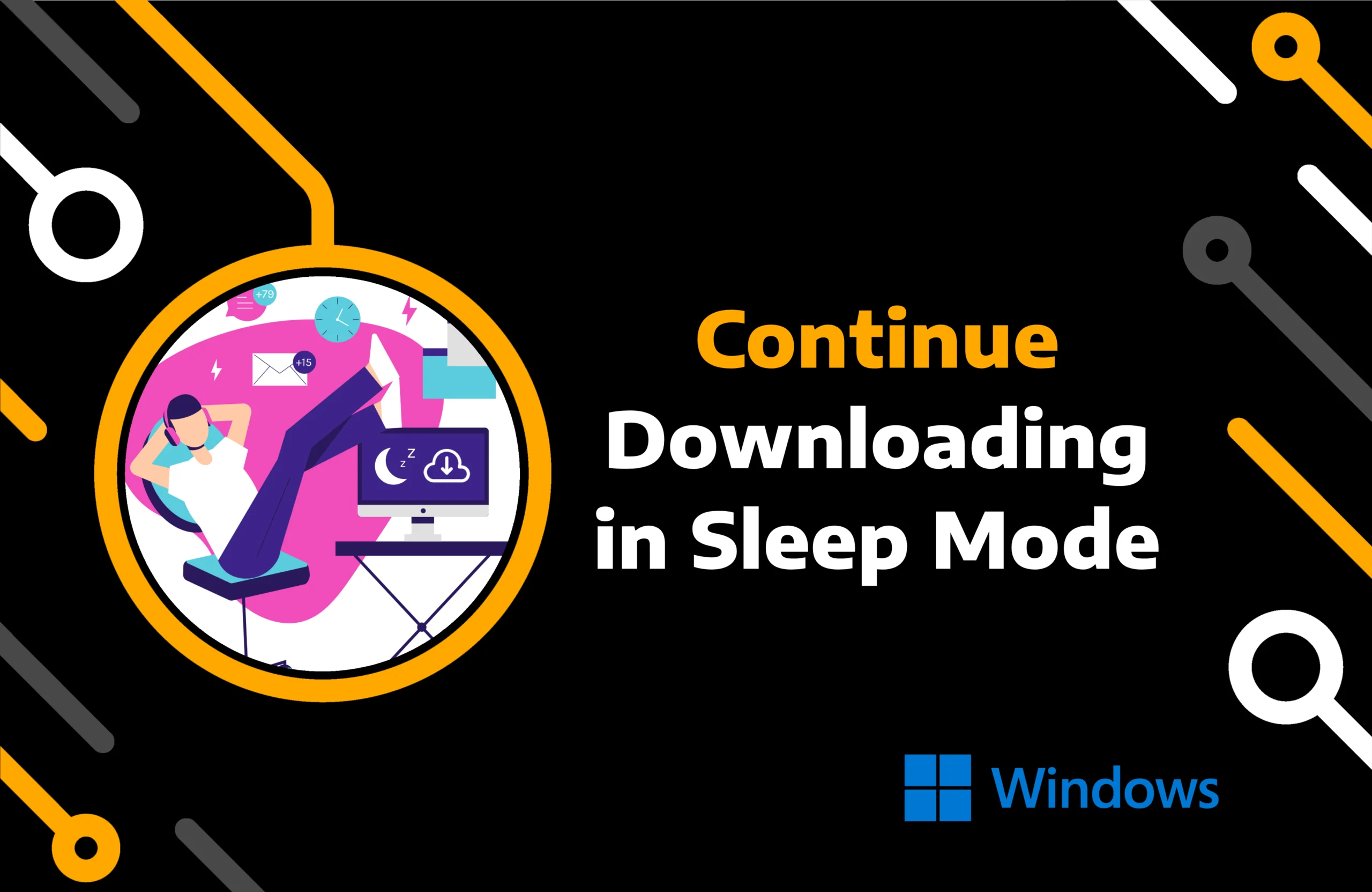 feature image of do downloads continue in sleep mode