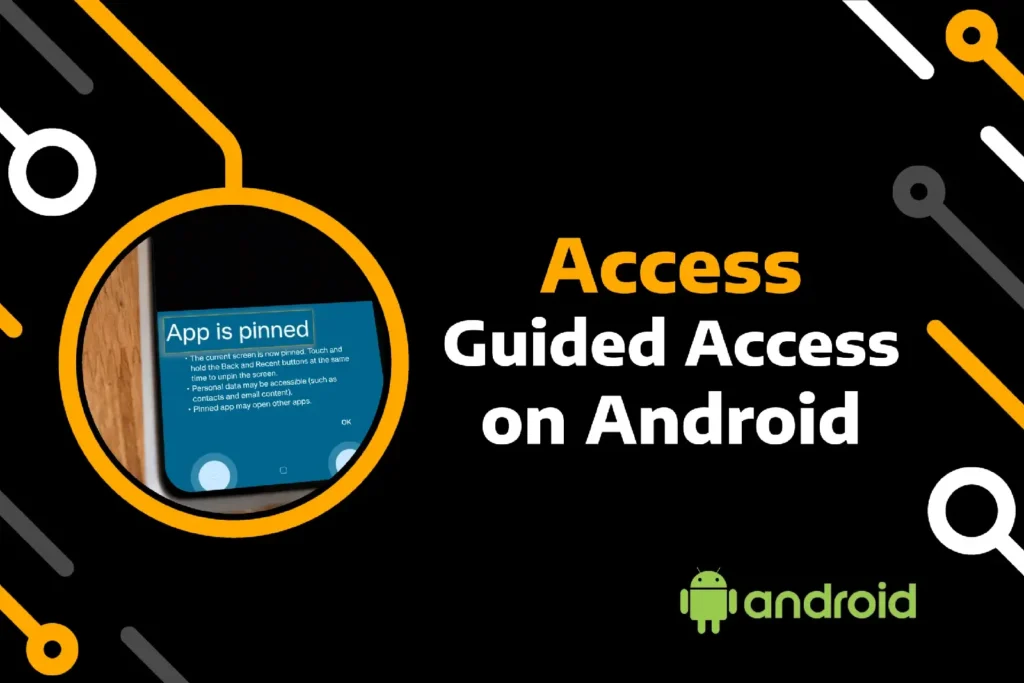 feature image of guided access android