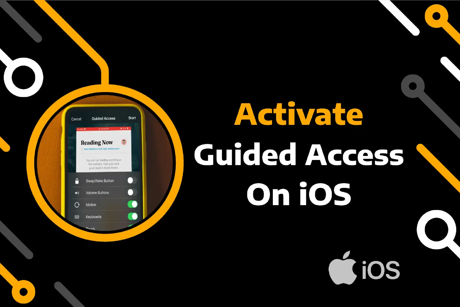 feature image of guided access iphone