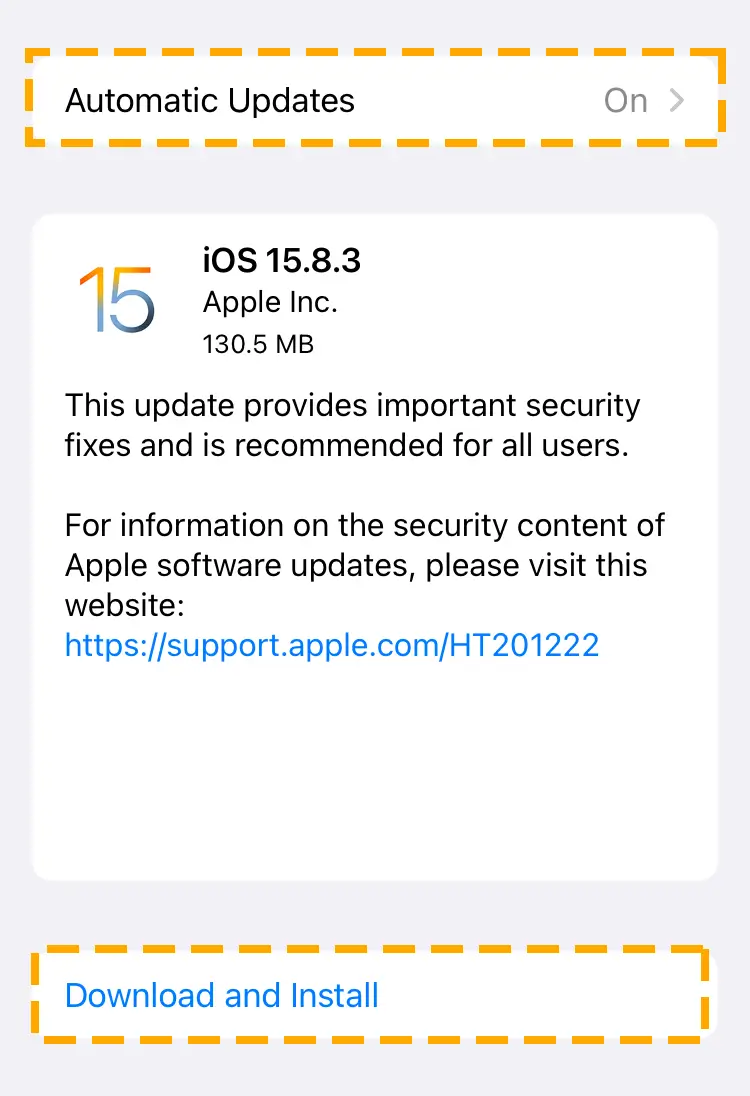 download ios update