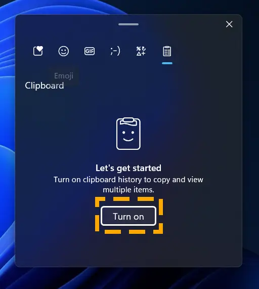 enable clipboard