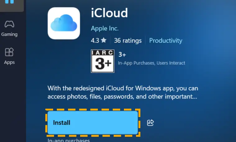 get icloud for windows