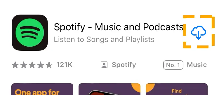 reinstall spotify app