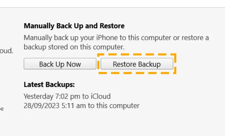 restore icloud backup