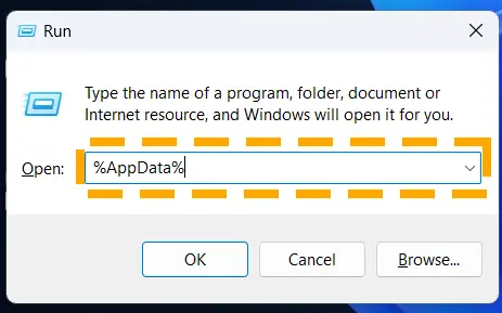 windows app data